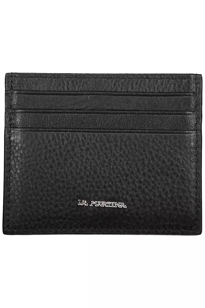  - Black Leather Men Wallet