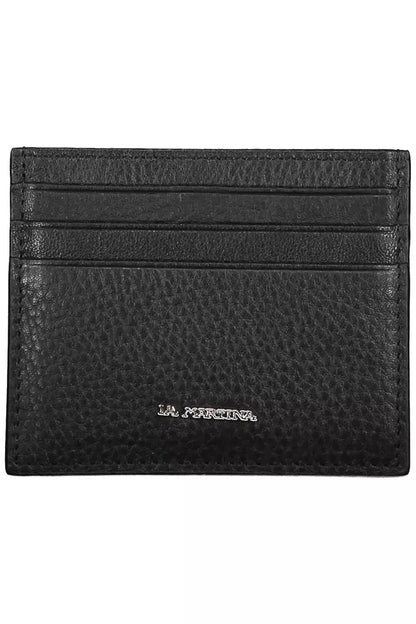  - Black Leather Men Wallet