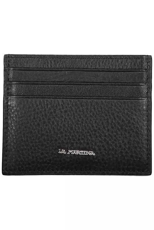  - Black Leather Men Wallet