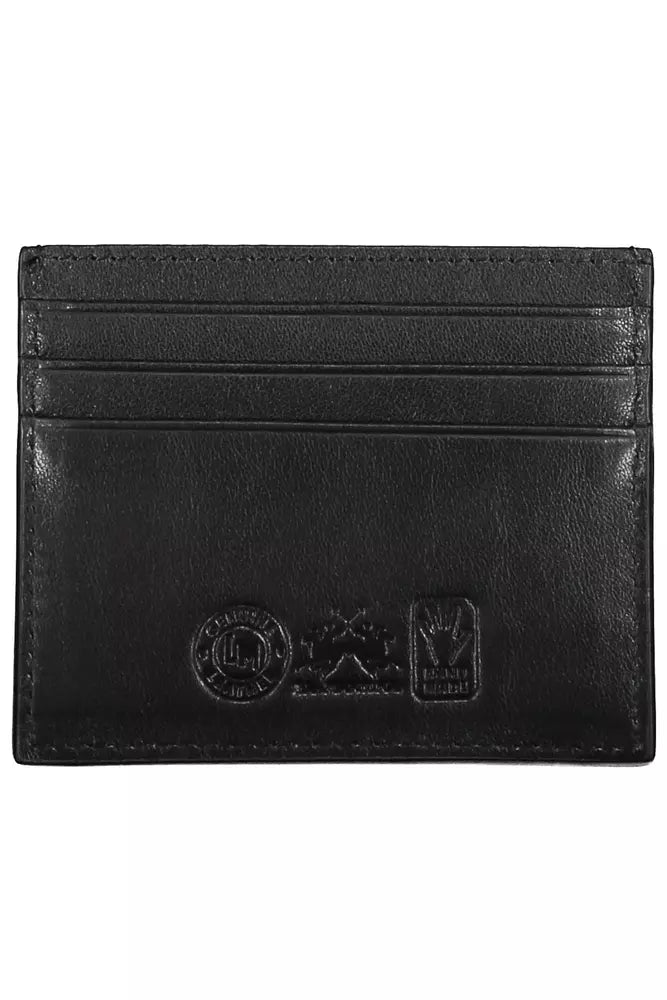  - Black Leather Men Wallet