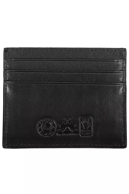  - Black Leather Men Wallet