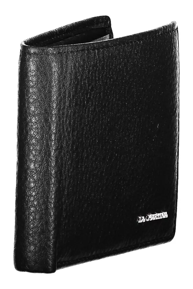  - Black Leather Men Wallet