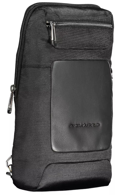  - Black RPET Men Shoulder Bag