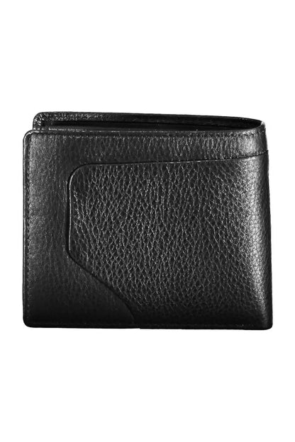  - Black Leather Men Wallet