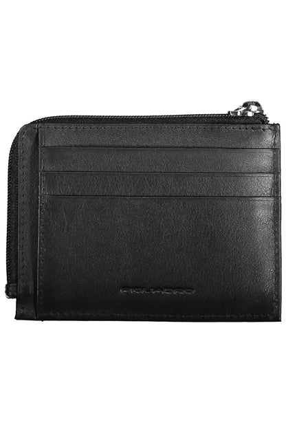  - Black Leather Men Wallet