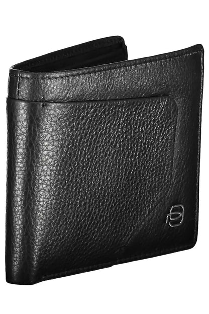  - Black Leather Men Wallet