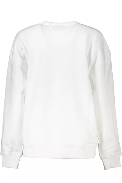  - White Cotton Women Sweater