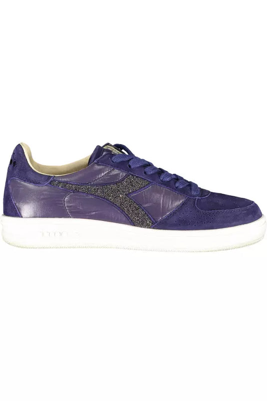  - Blue Leather Women Sneaker