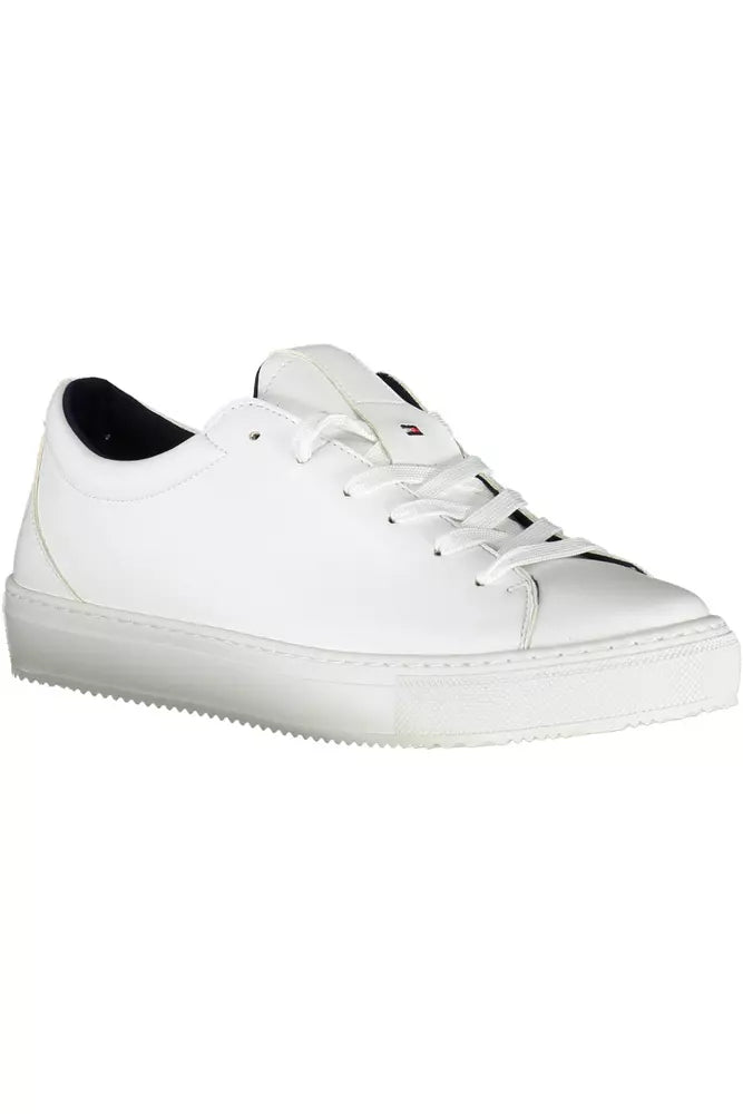 White Synthetic Women Sneaker - The Luxe Alliance