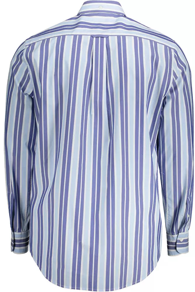  - Light Blue Cotton Men Shirt