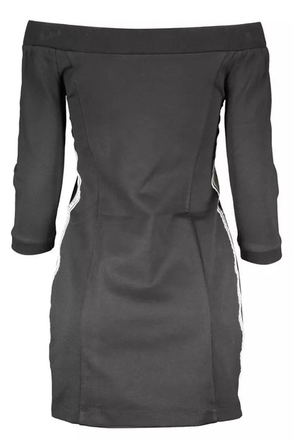 Black Polyester Women Dress - The Luxe Alliance