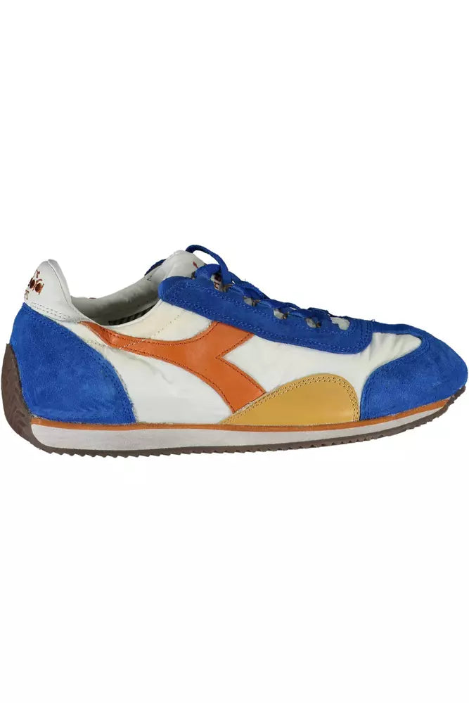  - Blue Leather Women Sneaker