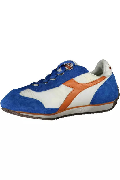  - Blue Leather Women Sneaker