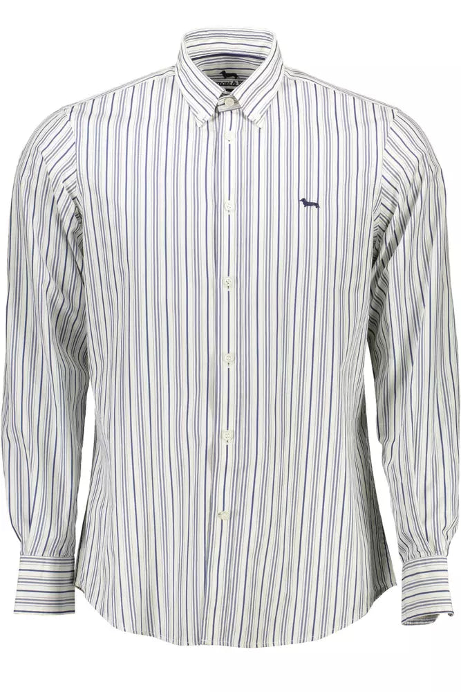 White Cotton Men Shirt - The Luxe Alliance