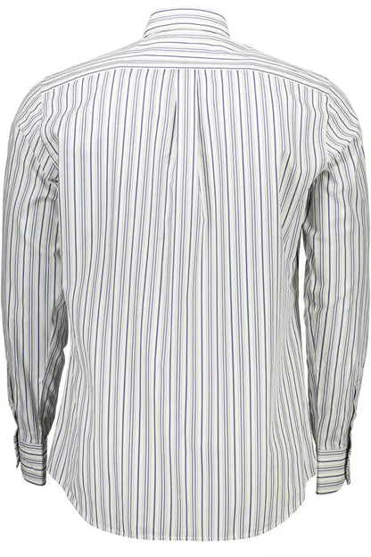 White Cotton Men Shirt - The Luxe Alliance