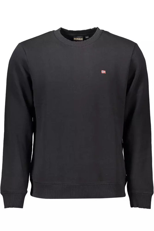  - Black Cotton Men Sweater