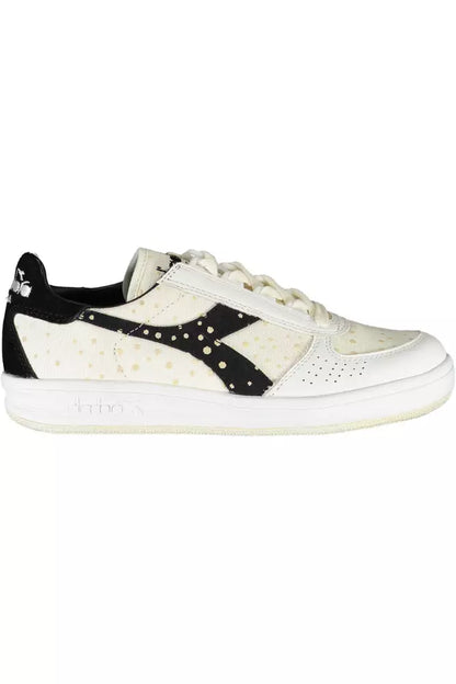  - White Leather Women Sneaker