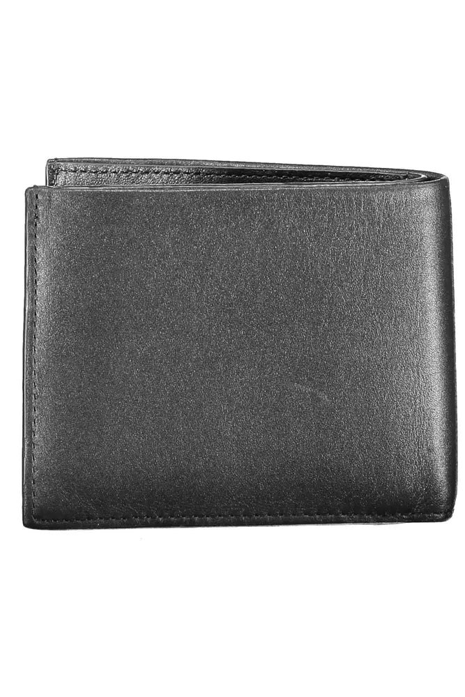 Black Leather Men Wallet