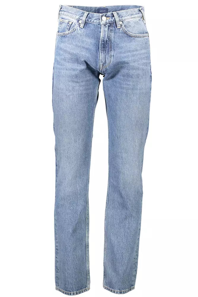  - Light Blue Cotton Men Jean