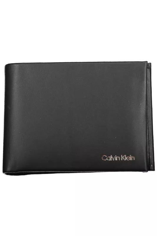 Black Leather Men Wallet