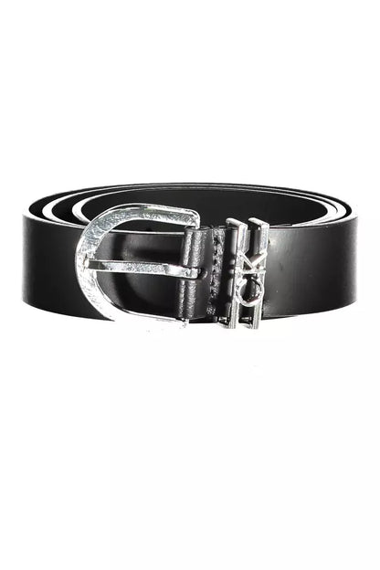  - Black Leather Women Belt