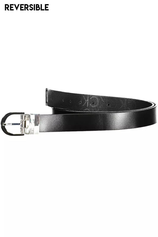  - Black Polyester Women Belt