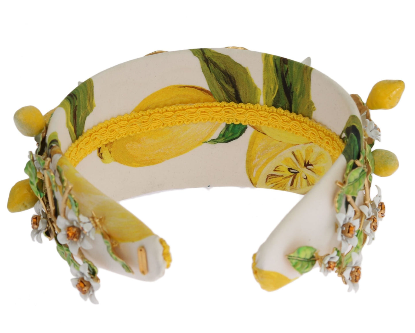  - Sicilian Lemon Crystal Diadem Tiara