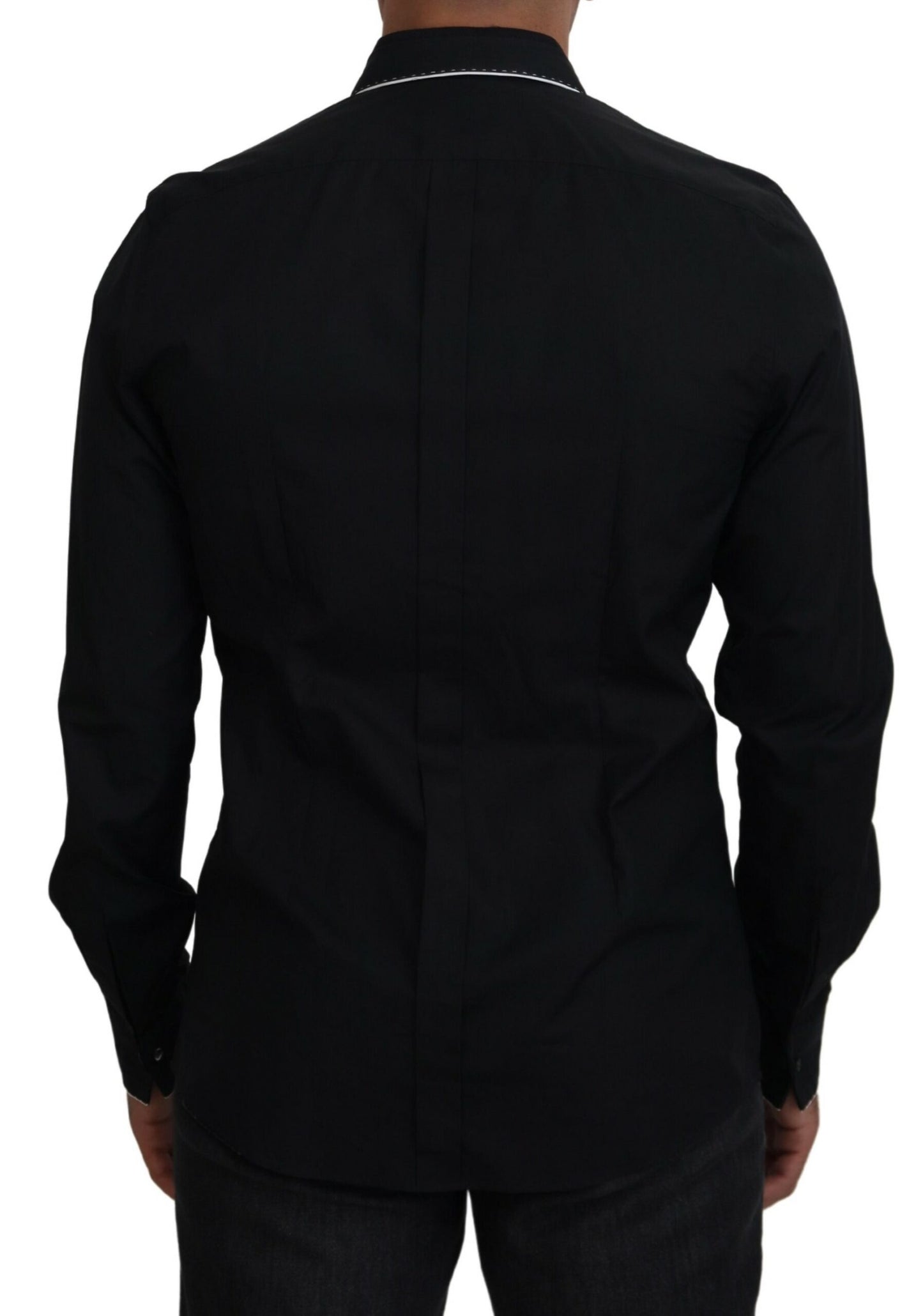  - Elegant Slim Fit Tuxedo Dress Shirt