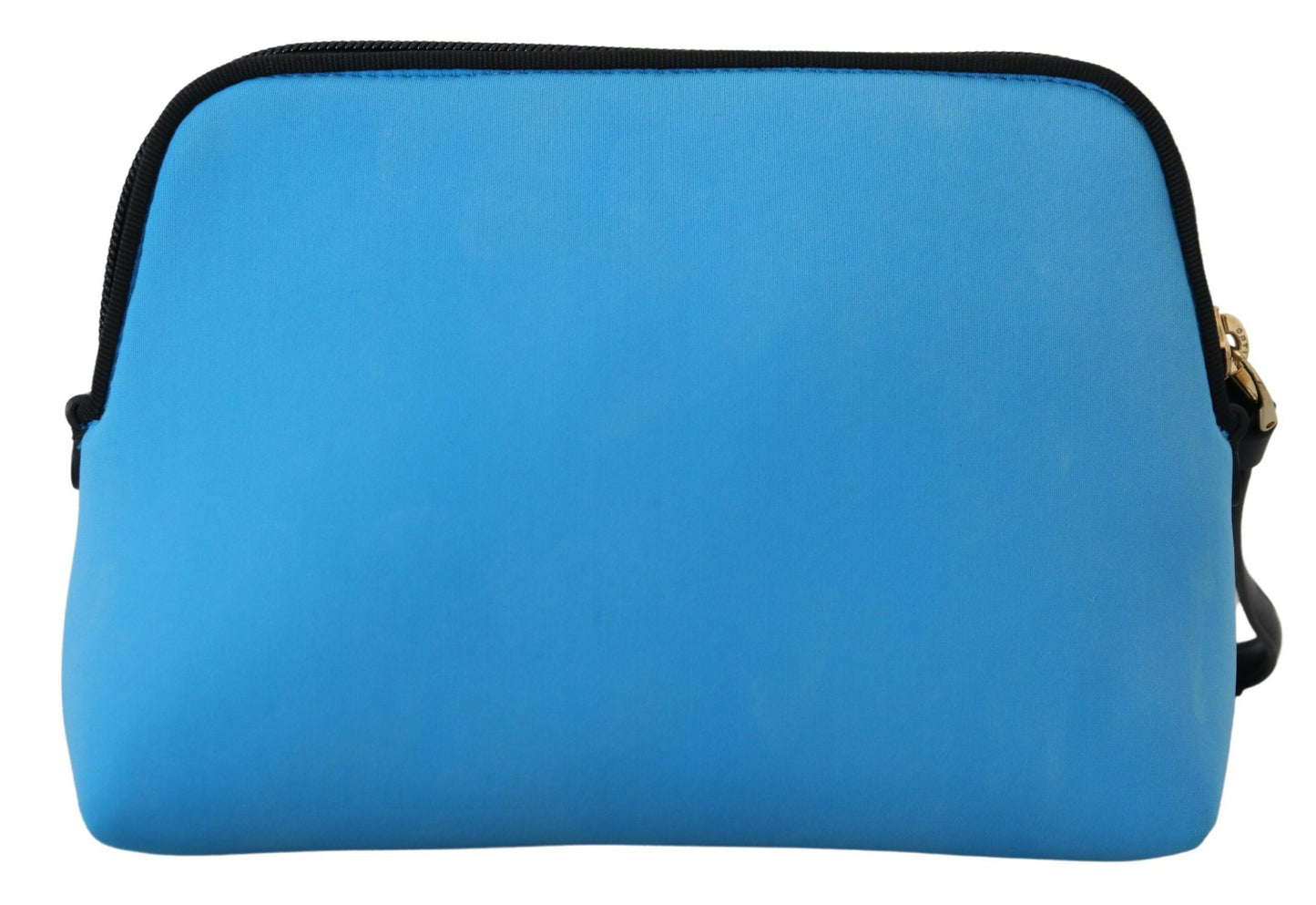  - Elegant Blue Polyamide Pouch Bag