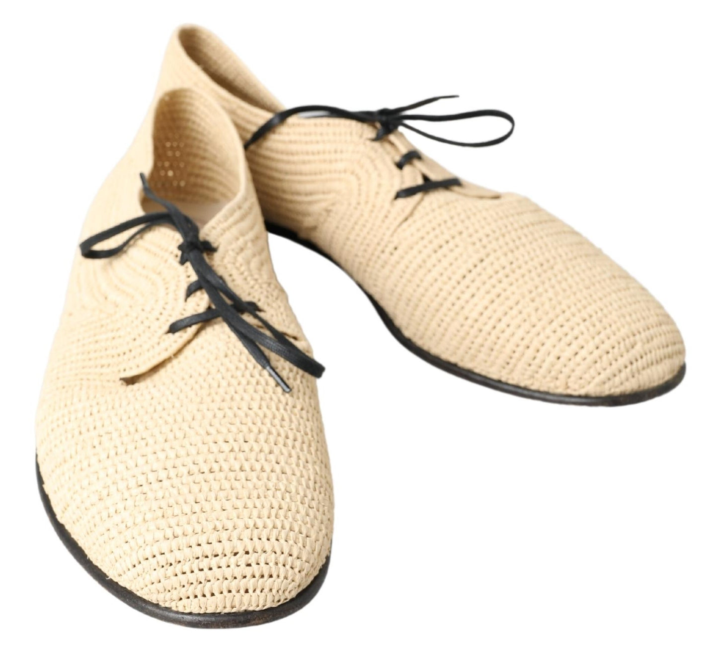  - Chic Beige Derby Lace-Up Casual Men's Shoes