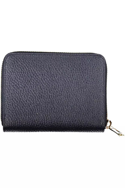 Blue Polyethylene Women Wallet - The Luxe Alliance