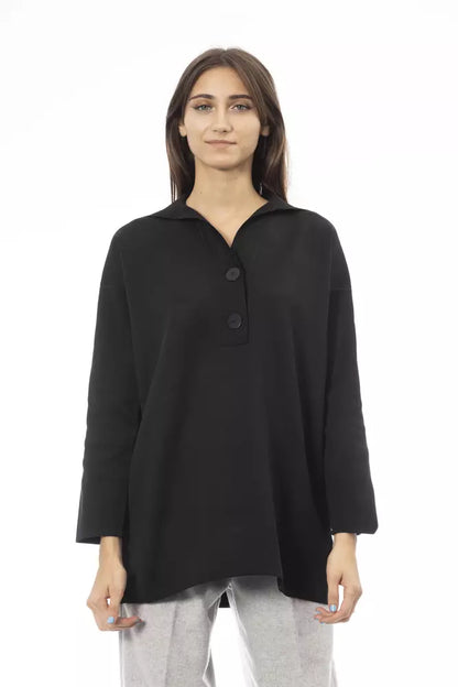  - Black Polypropylene Women Sweater