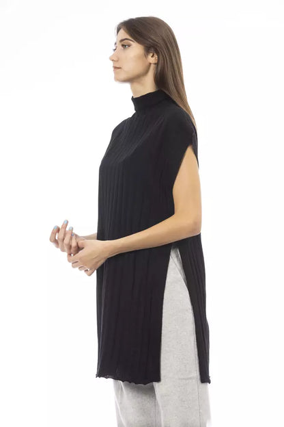  - Black Wool Women Sweater