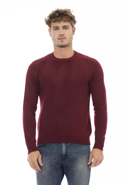  - Red Wool Men Sweater