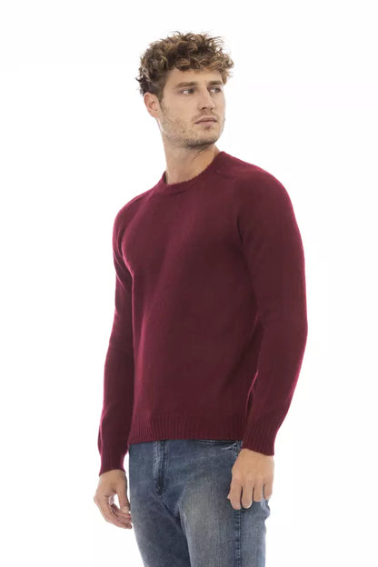  - Red Wool Men Sweater