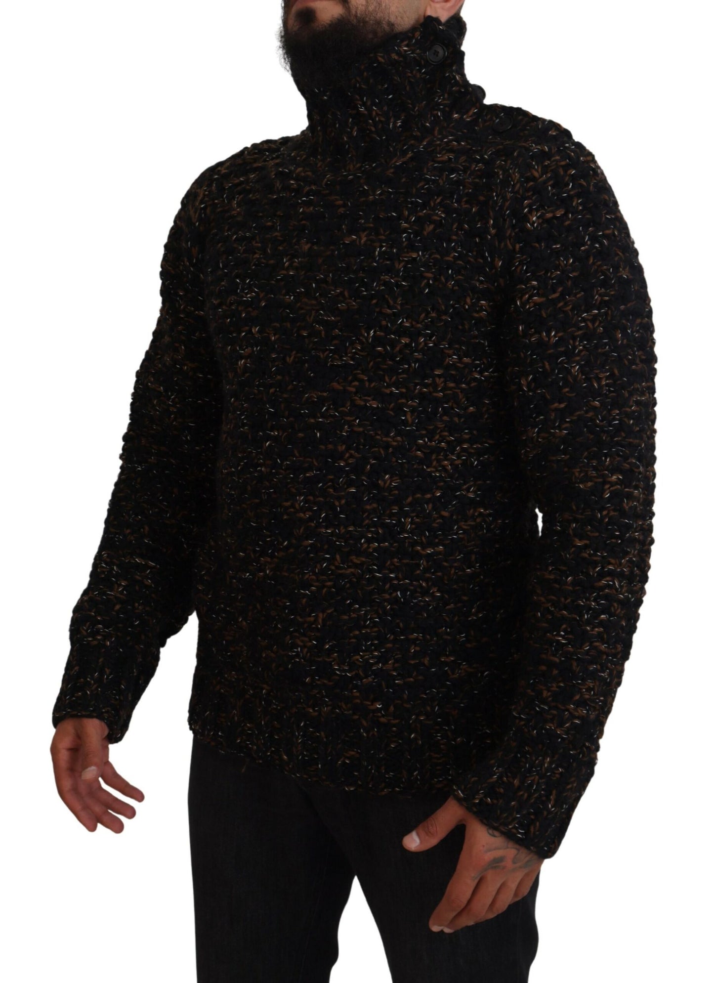  - Elegant Turtleneck Sweater in Luxurious Wool Blend