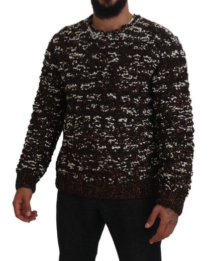  - Elegant Bronze Knit Pullover Sweater