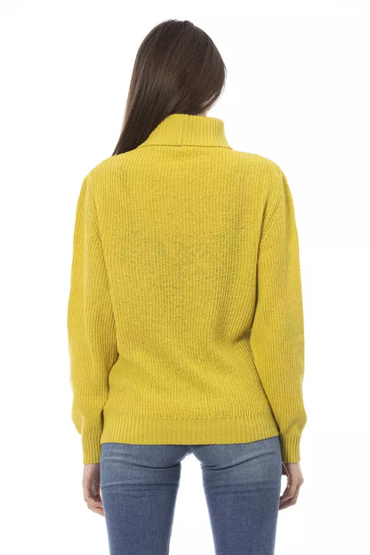  - Yellow Wool Women Sweater