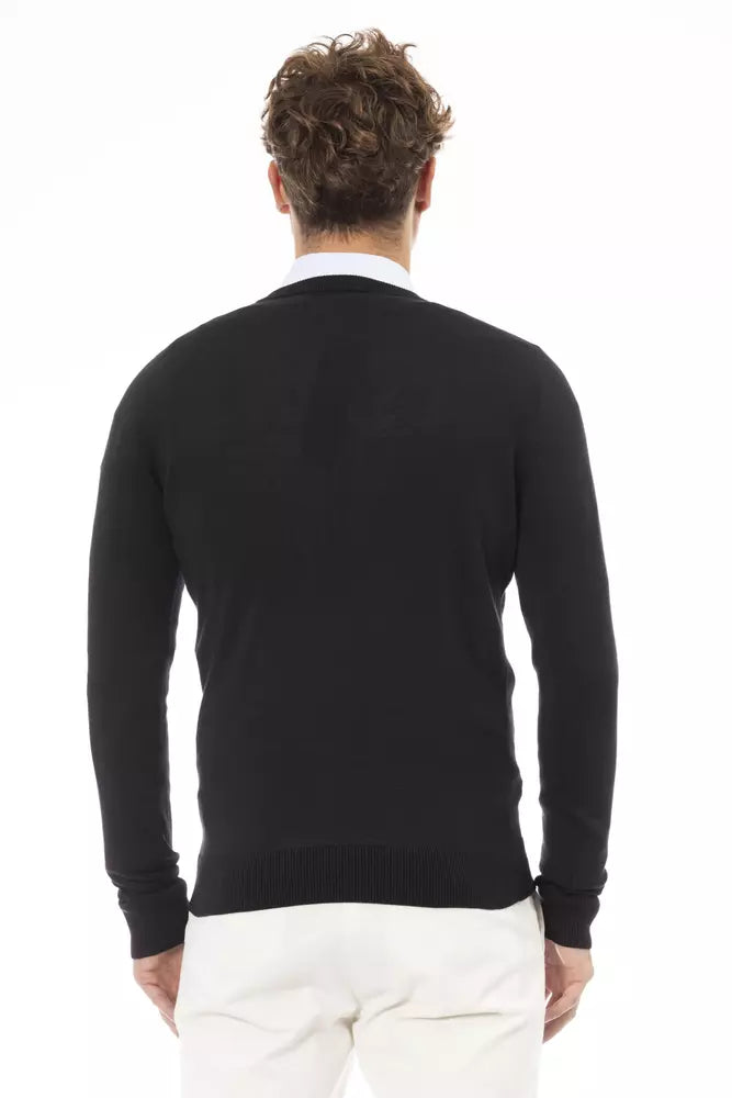  - Black Modal Men Sweater