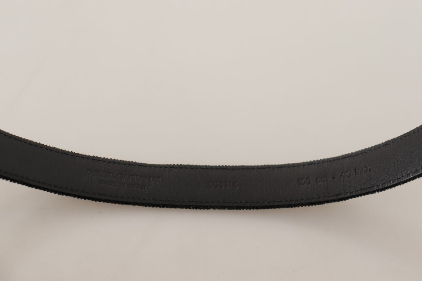  - Elegant Black Velvet Designer Belt