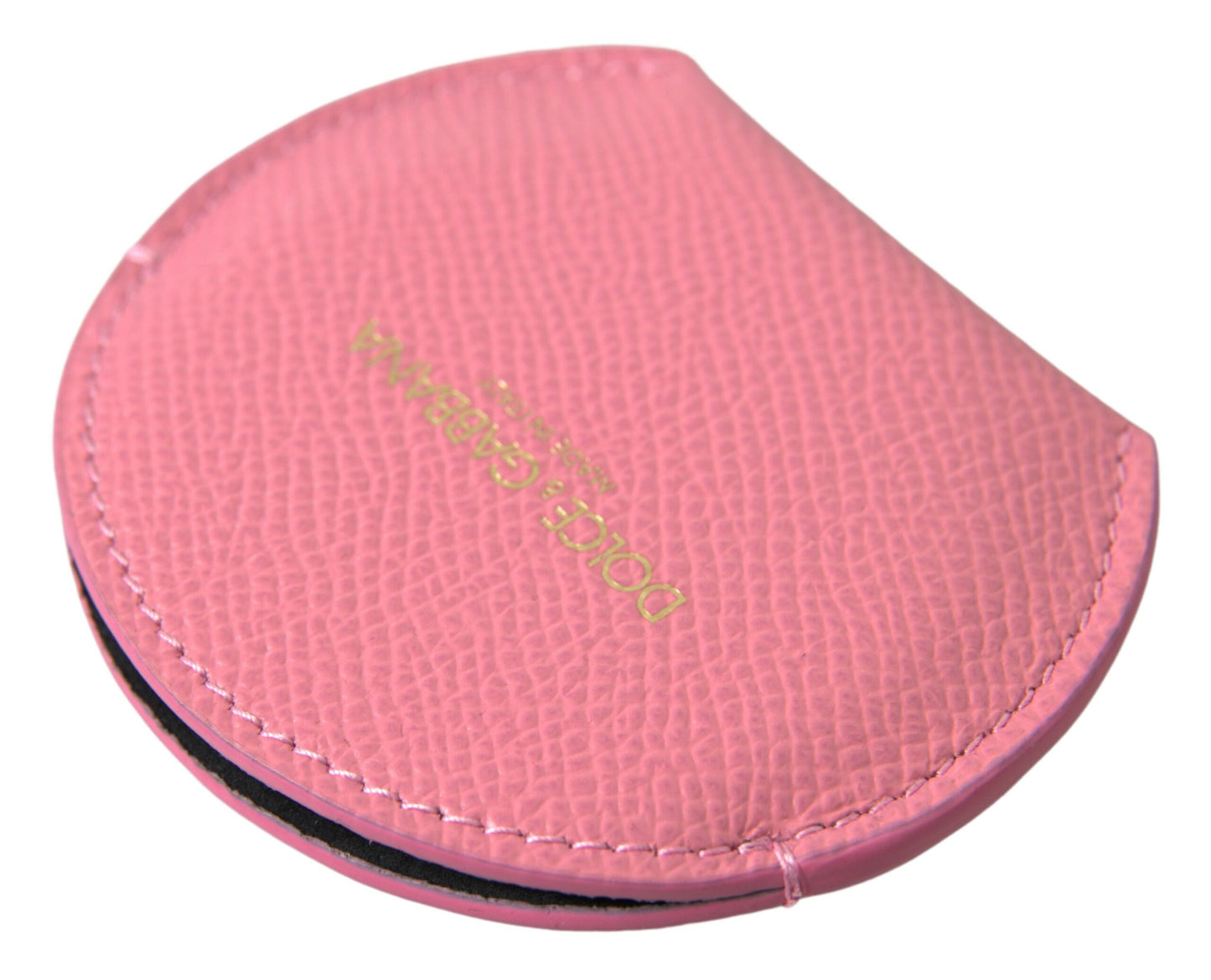  - Elegant Pink Leather Mirror Holder