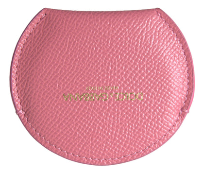  - Elegant Pink Leather Mirror Holder