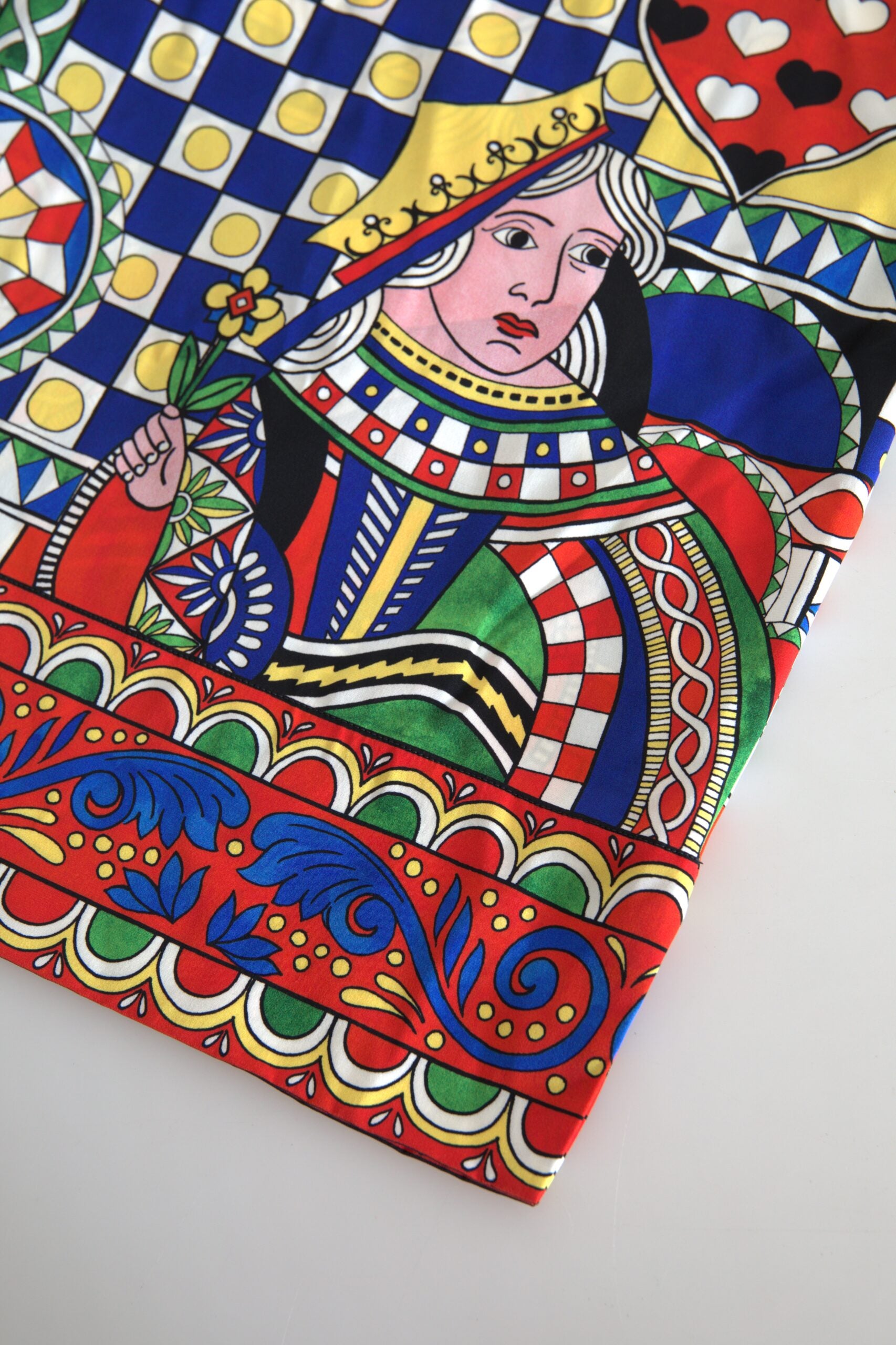 Elegant Multicolor Silk Blouse by Dolce & Gabbana