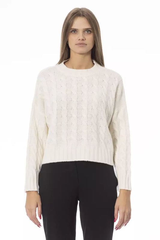  - Beige Cashmere Women Sweater