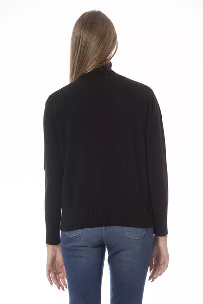  - Black Wool Women Sweater