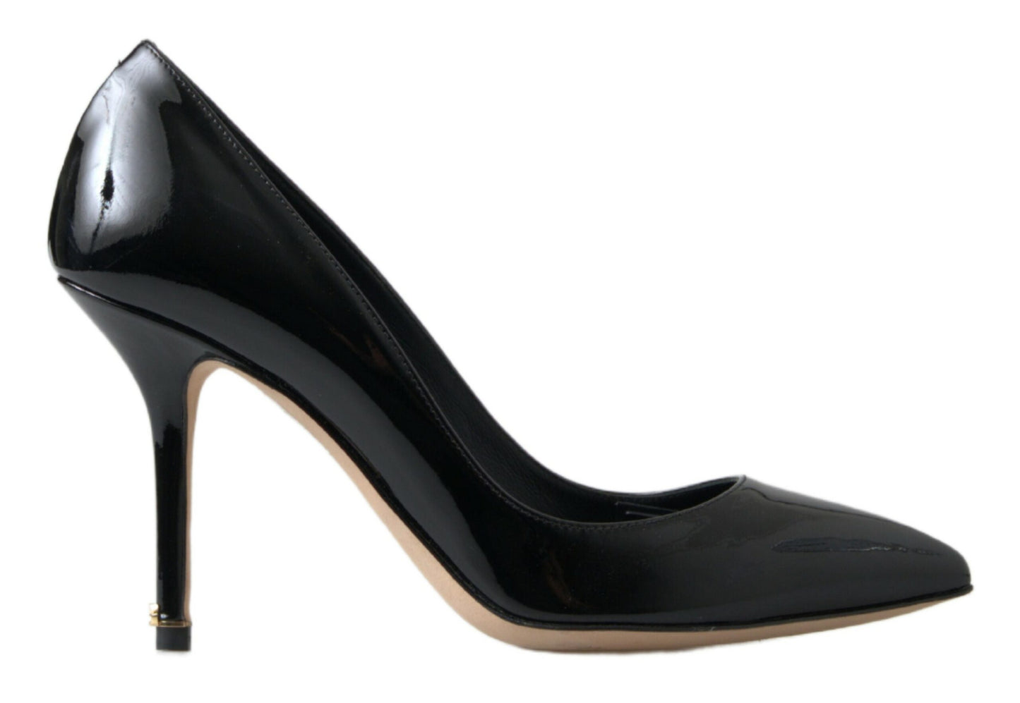  - Elegant Patent Leather Heels Pumps