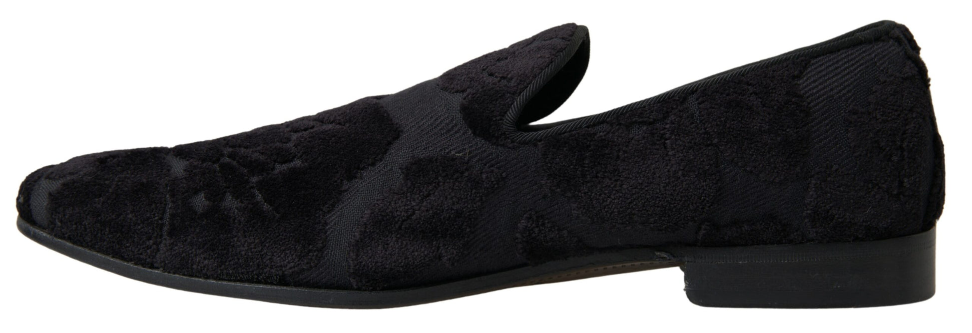 Exquisite Black Vintage Loafers by Dolce & Gabbana for Men