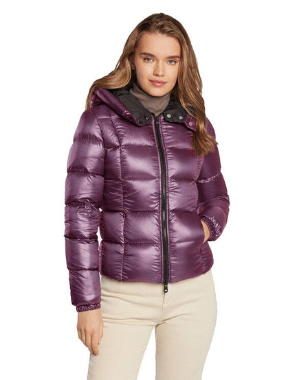 Elegant Light Purple Puffer Jacket - The Luxe Alliance