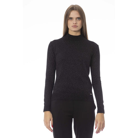  - Black Cashmere Women Sweater