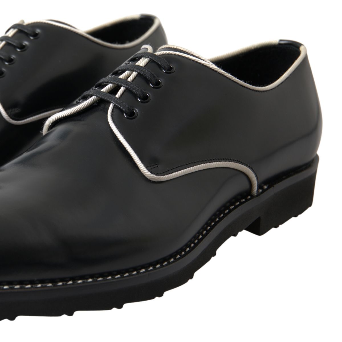  - Elegant Black and White Formal Men's Shoes